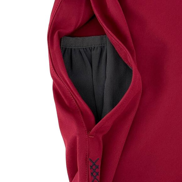 Rhone Mako 7" Unlined Tech Shorts Mens Size XXL Red Black Waistband - Picture 4 of 8